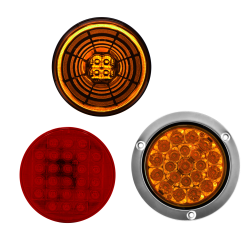 23-Lámparas redondas led 4”  (led round lamps 4”)