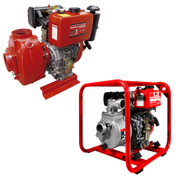 2. Motobombas diesel caudal